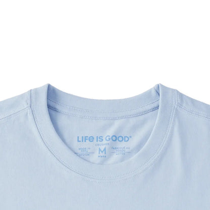 Life is Good Men's Sand Bar Short Sleeve Crusher Tee-Men's - Clothing - Tops-Appalachian Outfitters