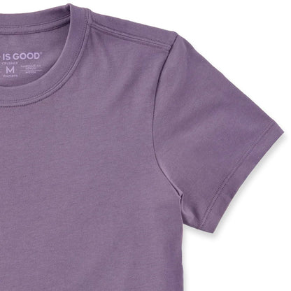 Life is Good Women's Echoes of Laughter Forest Short Sleeve Crusher-LITE Tee-Women's - Clothing - Tops-Appalachian Outfitters
