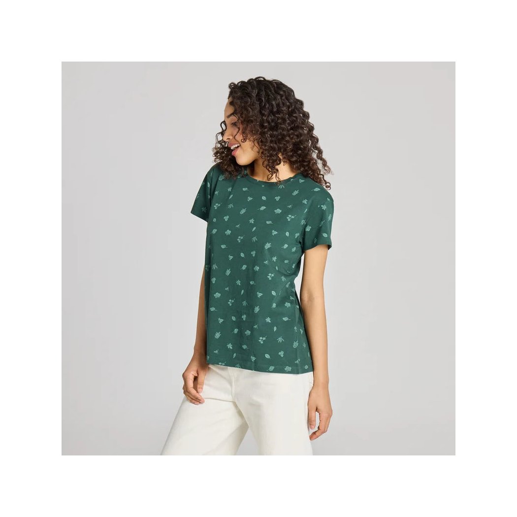 Life is Good Women's Falling Leaves Pattern Crusher