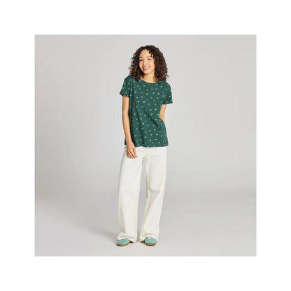 Life is Good Women's Falling Leaves Pattern Crusher
