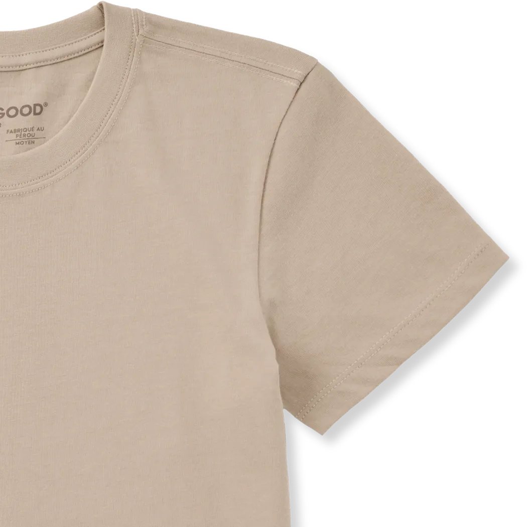 Life is Good Women's Frog on a Toadstool Coffee Short Sleeve Crusher Tee-Women's - Clothing - Tops-Appalachian Outfitters