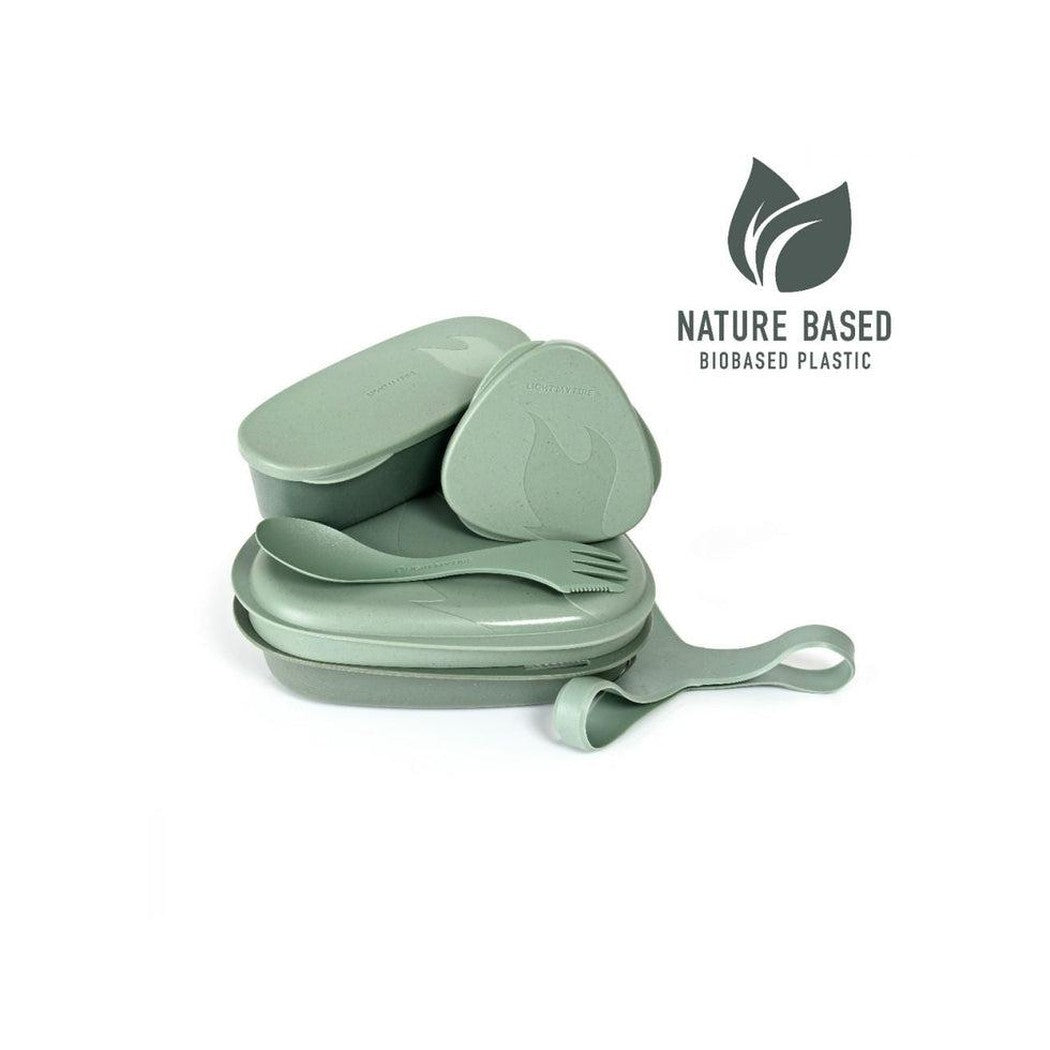 Light My Fire LunchKit BIO 6pcs-Camping - Cooking - Dishware-Sandy Green-Appalachian Outfitters