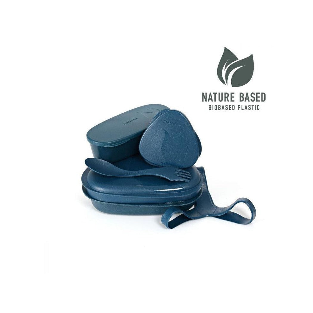 Light My Fire LunchKit BIO 6pcs-Camping - Cooking - Dishware-Hazy Blue-Appalachian Outfitters