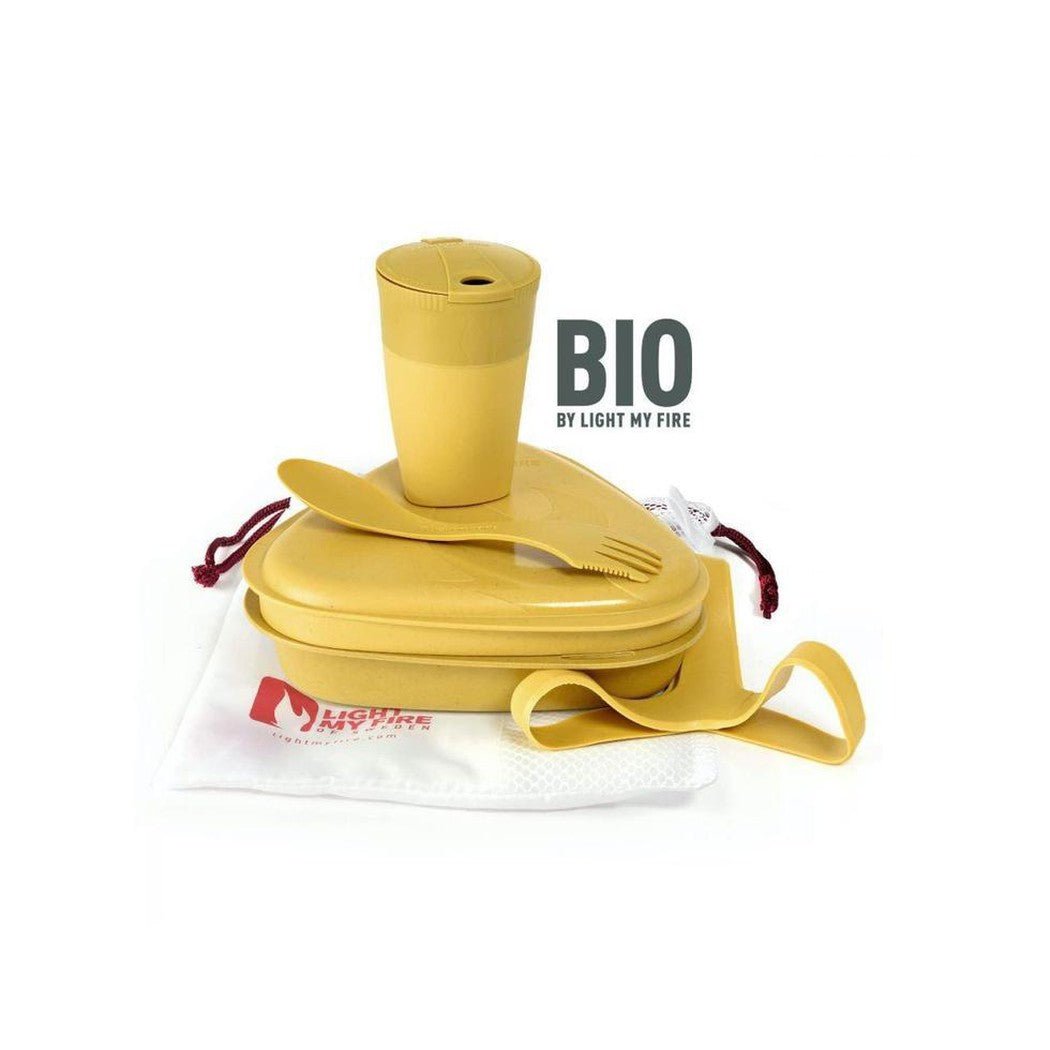 Light My Fire MessKit BIO 5pcs-Camping - Cooking - Dishware-Musty Yellow-Appalachian Outfitters