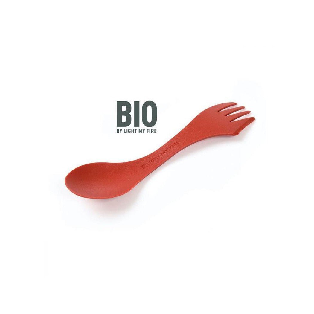 Light My Fire Spork Original BIO-Camping - Cooking - Utensils-Rocky Red-Appalachian Outfitters