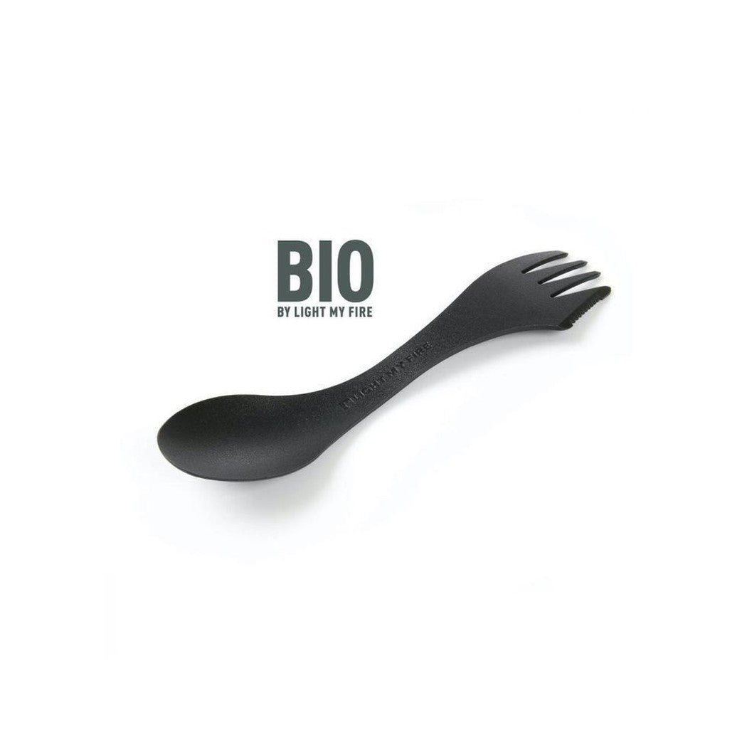Light My Fire Spork Original BIO-Camping - Cooking - Utensils-Slaty Black-Appalachian Outfitters
