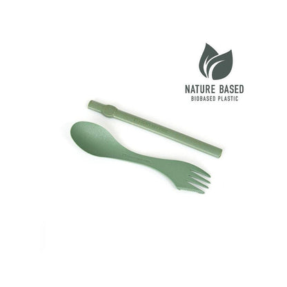 Light My Fire Spork'n Straw BIO-Camping - Cooking - Utensils-Sandy Green-Appalachian Outfitters