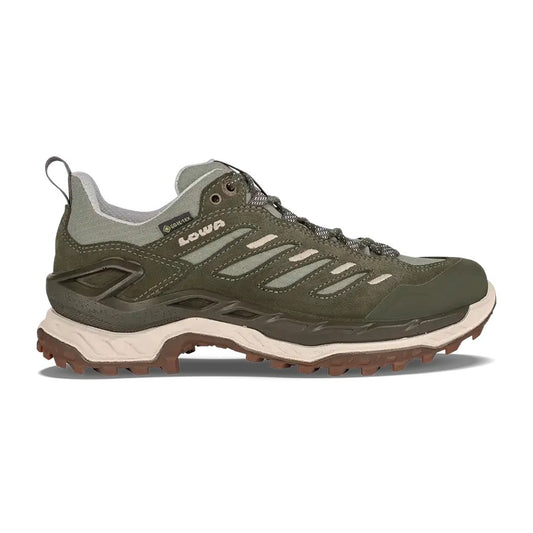 Lowa Innovo GTX Lo Ws-Women's - Footwear - Shoes-Olive/Sage-Regular-7-Appalachian Outfitters