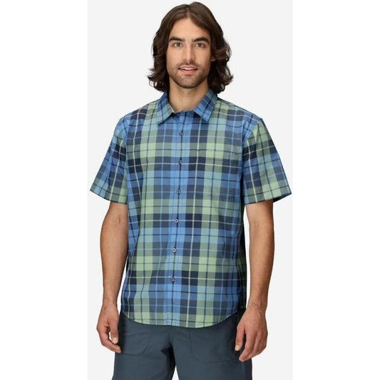 Marmot Men's AirExchange SolarShield Novelty SS Shirt-Men's - Clothing - Tops-ArcNavyWaylPlai-M-Appalachian Outfitters