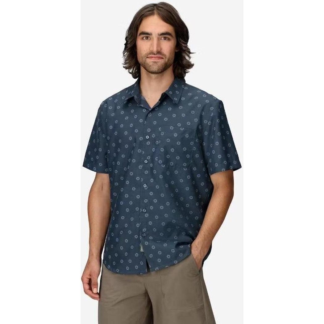 Marmot Men's AirExchange SolarShield Novelty SS Shirt-Men's - Clothing - Tops-ThunderheadDayB-M-Appalachian Outfitters