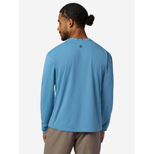 Marmot Men's AirExchange UPF 50 Crew Long Sleeve-Men's - Clothing - Tops-Appalachian Outfitters