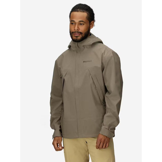 Marmot Men's PreCip Eco Pro Jacket-Men's - Clothing - Jackets & Vests-Claystone-M-Appalachian Outfitters
