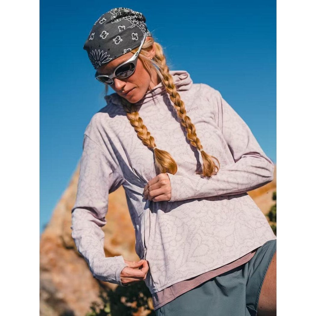 Marmot Women's AirExchange SolarShield Hoody-Women's - Clothing - Tops-Appalachian Outfitters