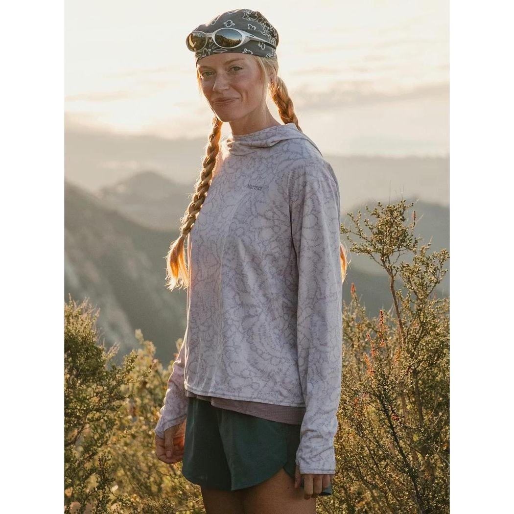 Marmot Women's AirExchange SolarShield Hoody-Women's - Clothing - Tops-Appalachian Outfitters