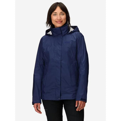 Marmot Women's PreCip Eco Jacket-Women's - Clothing - Jackets & Vests-Arctic Navy-S-Appalachian Outfitters