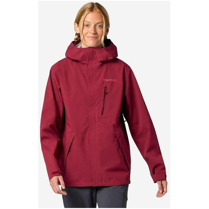 Marmot Women's PreCip Evo Pro Jacket-Women's - Clothing - Jackets & Vests-Cosmos Red-S-Appalachian Outfitters