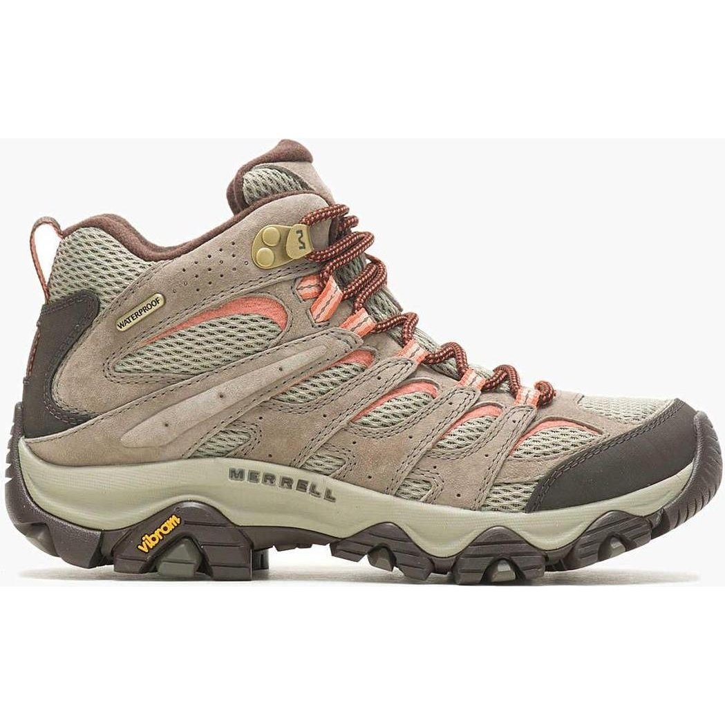 Merrell Women's Moab 3 Mid Waterproof-Women's - Footwear - Boots-Bungee Cord-Regular-6-Appalachian Outfitters