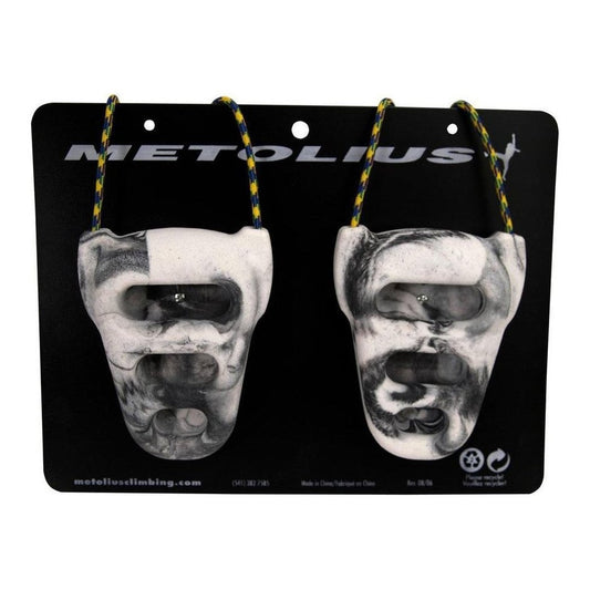 Metolius Rock Rings 3D-Climbing - Climbing Essentials - Training Gear-Black/White Swirl-Appalachian Outfitters