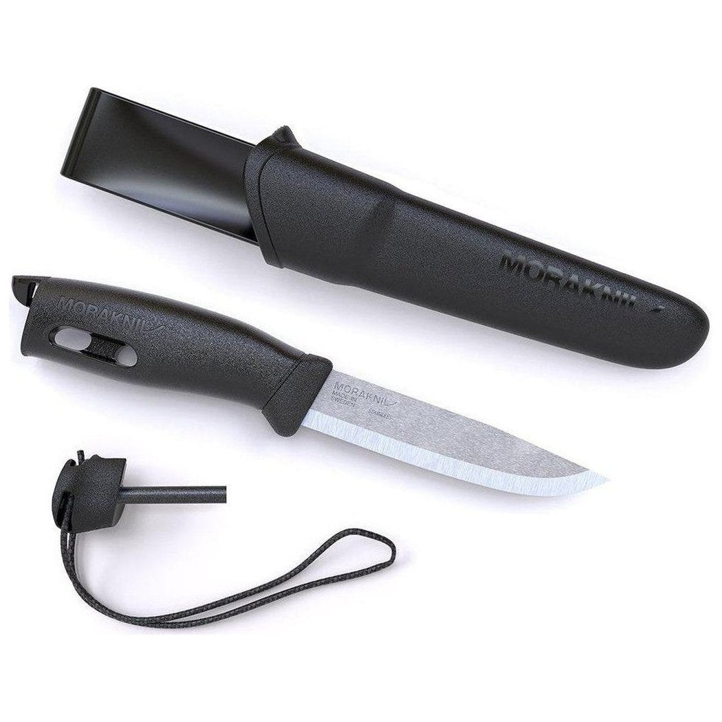 Morakniv Companion Spark Knife - Black-Camping - Accessories - Knives-Appalachian Outfitters