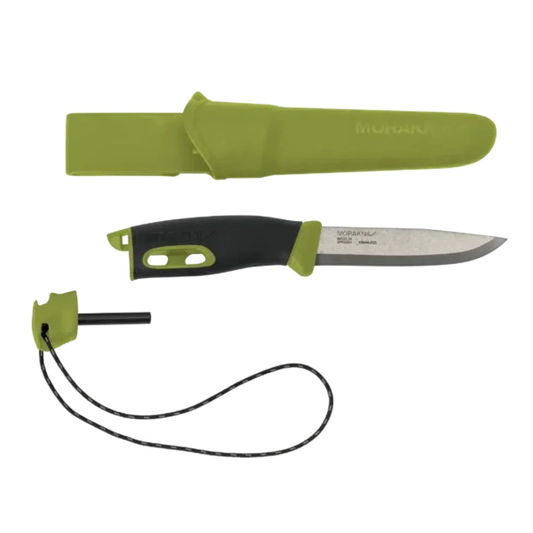 Morakniv Companion Spark-Camping - Accessories - Knives-Green-Appalachian Outfitters