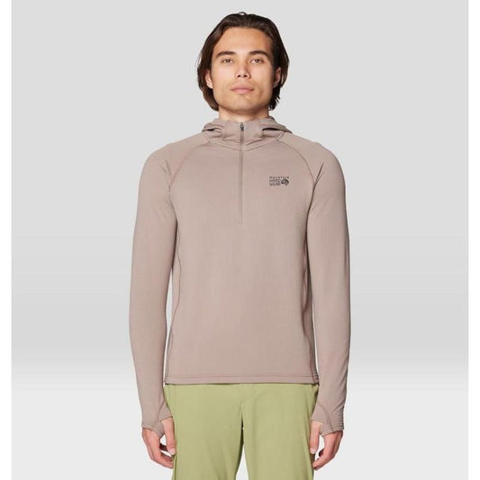Mountain Hardwear Men's Crater Lake Heavyweight Half Zip Hoody-Men's - Clothing - Tops-Appalachian Outfitters