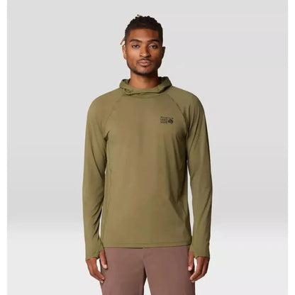 Mountain Hardwear Men's Crater Lake Hoody-Men's - Clothing - Tops-Combat Green-M-Appalachian Outfitters