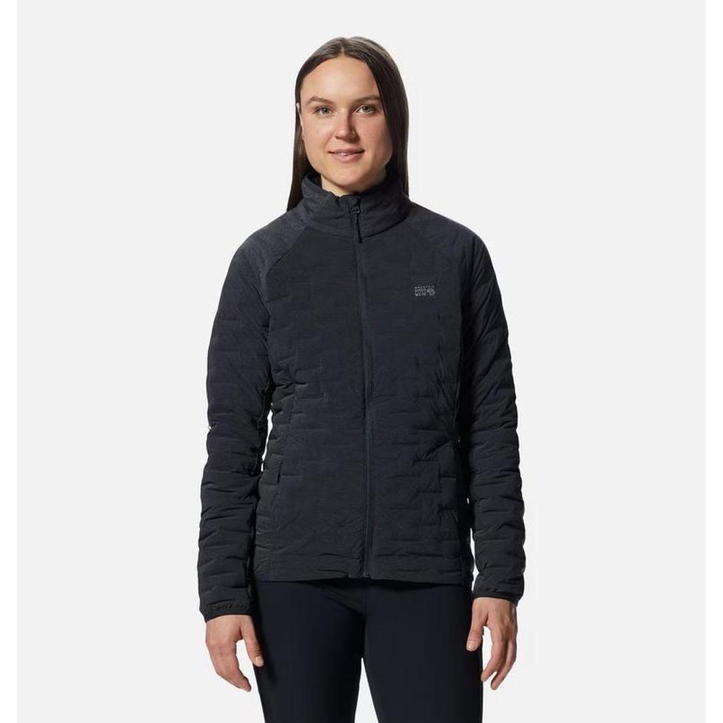 Mountain Hardwear Women's Stretchdown Light Jacket-Women's - Clothing - Jackets & Vests-Dark Storm Heather-S-Appalachian Outfitters