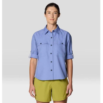 Mountain Hardwear Women's Sun Drift Cooling Long Sleeve Shirt-Women's - Clothing - Tops-Appalachian Outfitters