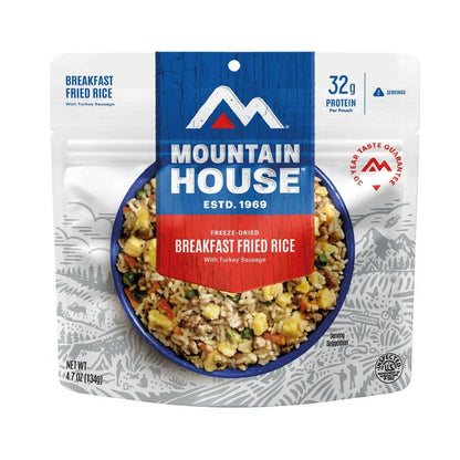 Mountain House Breakfast Fried Rice w/ Turkey Sausage-Food - Backpacking-Appalachian Outfitters