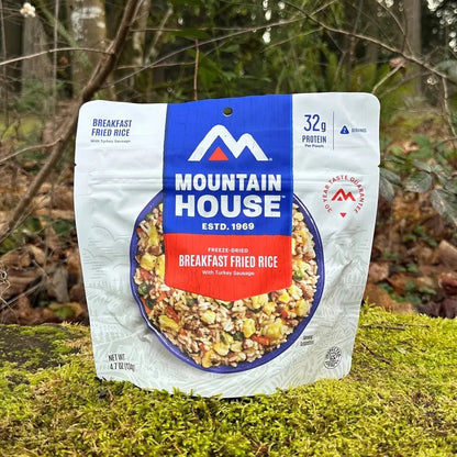 Mountain House Breakfast Fried Rice w/ Turkey Sausage-Food - Backpacking-Appalachian Outfitters