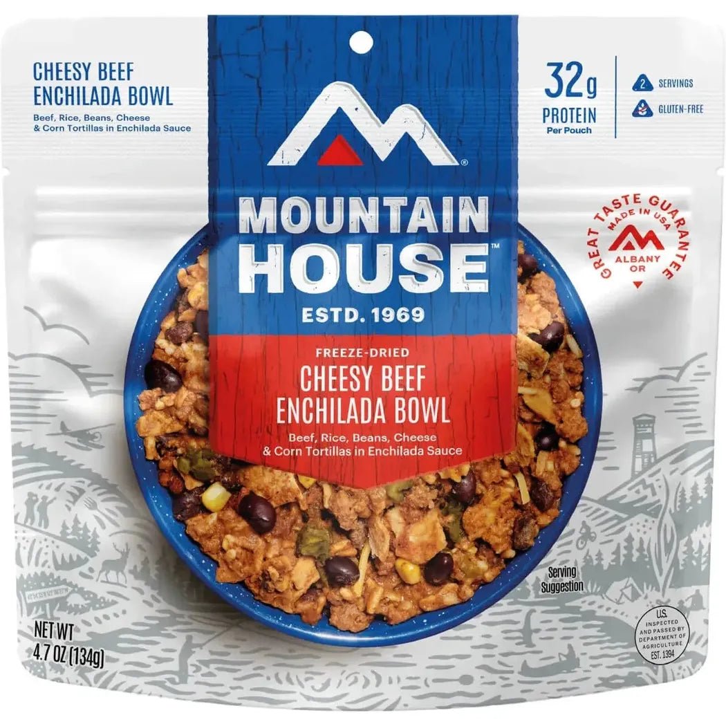 Mountain House Cheesy Beef Enchilada Bowl-Food - Backpacking-Appalachian Outfitters