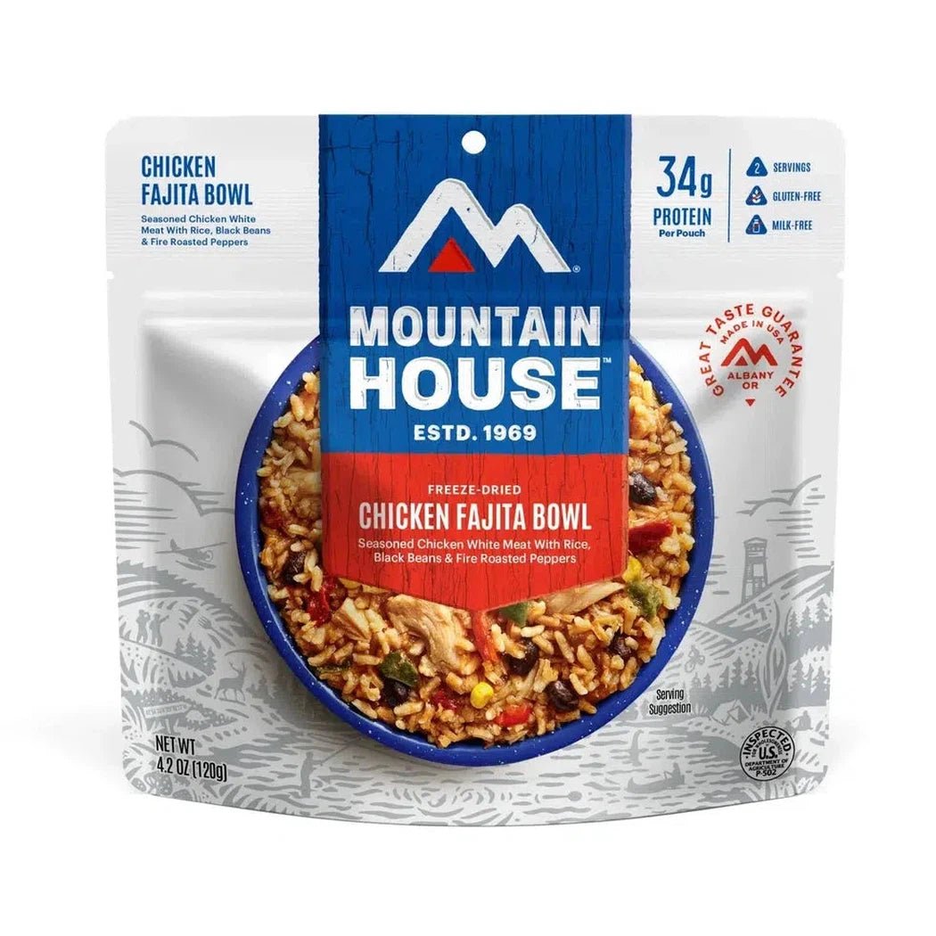 Mountain House Chicken Fajita Bowl-Food - Backpacking-Appalachian Outfitters