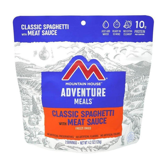 Mountain House Classic Spaghetti with Meat Sauce-Food - Backpacking-Appalachian Outfitters