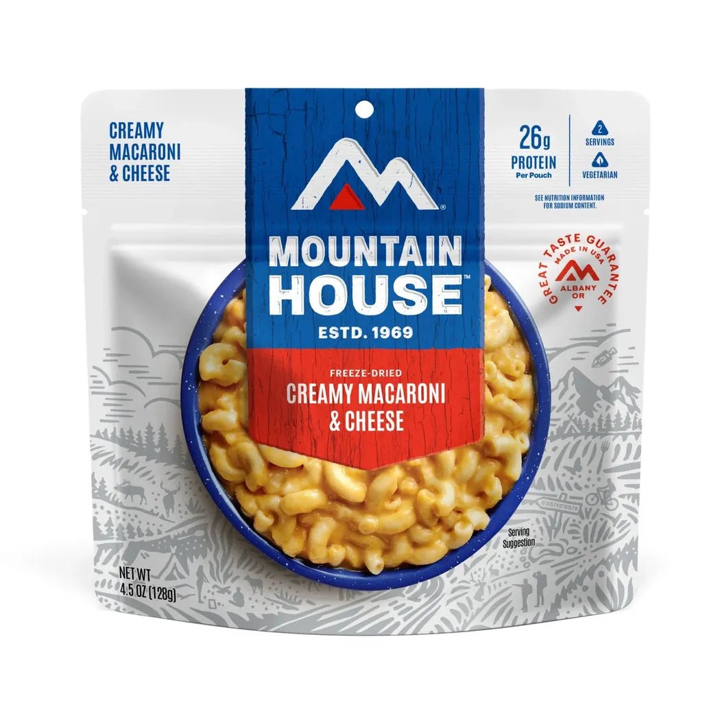 Mountain House Creamy Macaroni and Cheese-Food - Backpacking-Appalachian Outfitters