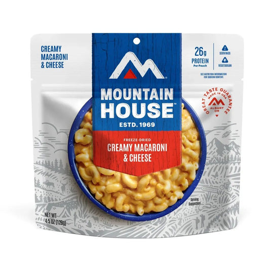 Mountain House Creamy Macaroni and Cheese-Food - Backpacking-Appalachian Outfitters