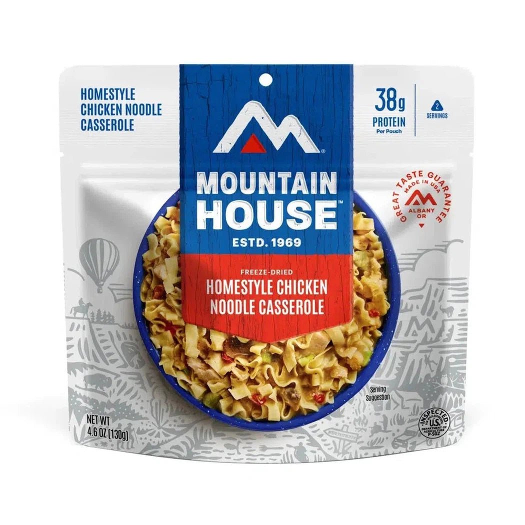Mountain House Homestyle Chicken Noodle Casserole-Food - Backpacking-Appalachian Outfitters