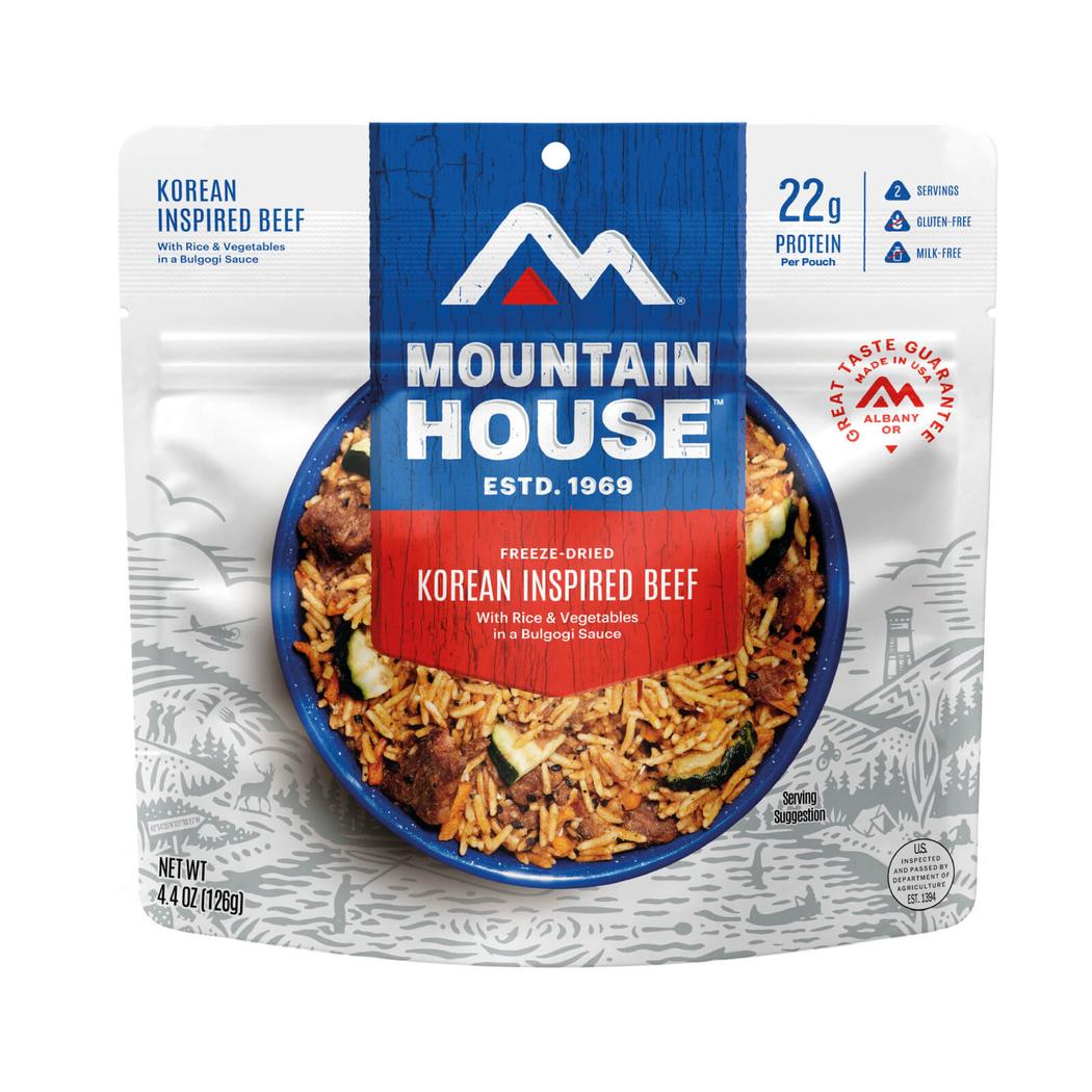 Mountain House Korean Inspired Beef in Bulgogi Sauce (GF)-Food - Backpacking-Appalachian Outfitters