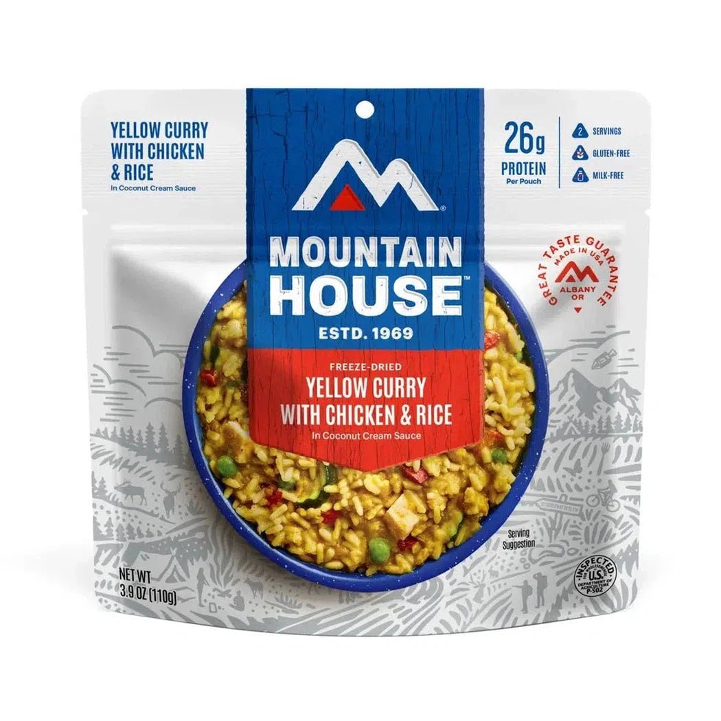 Mountain House Yellow Curry with Chicken & Rice-Food - Backpacking-Appalachian Outfitters