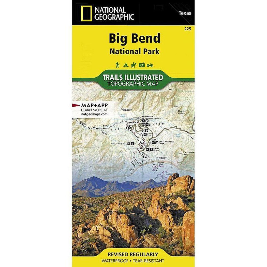 National Geographic Trails Illustrated Big Bend National Park Map-Books - Maps-Appalachian Outfitters