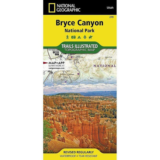 National Geographic Trails Illustrated Bryce Canyon National Park Map-Books - Maps-Appalachian Outfitters