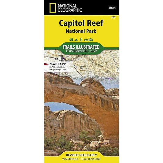 National Geographic Trails Illustrated Capitol Reef National Park Map-Books - Maps-Appalachian Outfitters