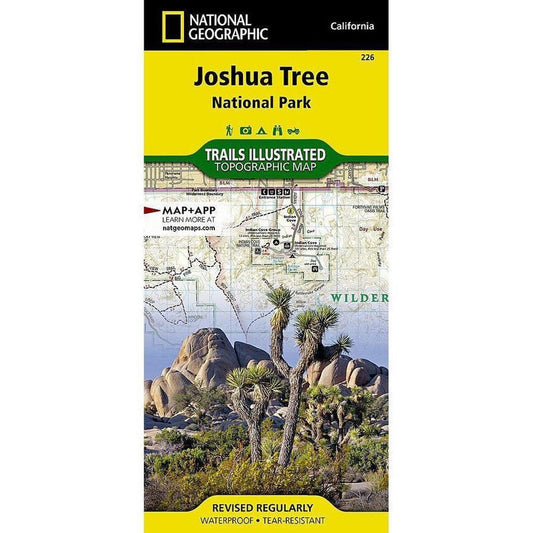 National Geographic Trails Illustrated Joshua Tree National Park Map-Books - Maps-Appalachian Outfitters