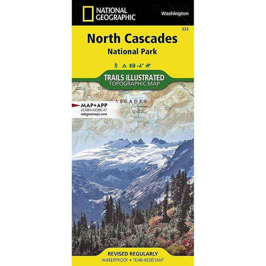 National Geographic Trails Illustrated North Cascades National Park Map-Books - Maps-Appalachian Outfitters