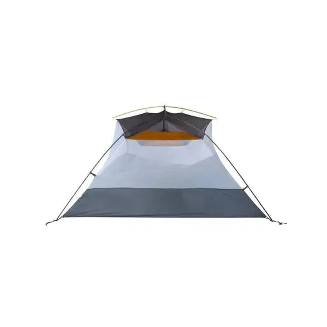A front view of the NEMO Dagger OSMO Lightweight Backpacking 3p Tent against a white background.