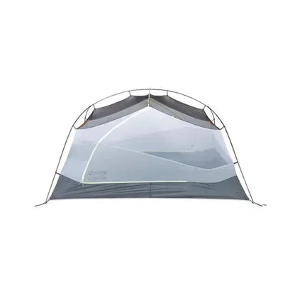 A front view of the NEMO Dagger OSMO Lightweight Backpacking 3p Tent against a white background.