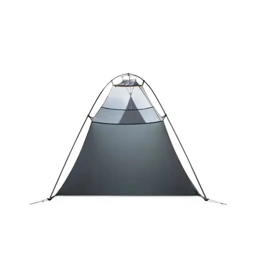 A front view of the NEMO Hornet OSMO Ultralight Backpacking Tent against a white background.