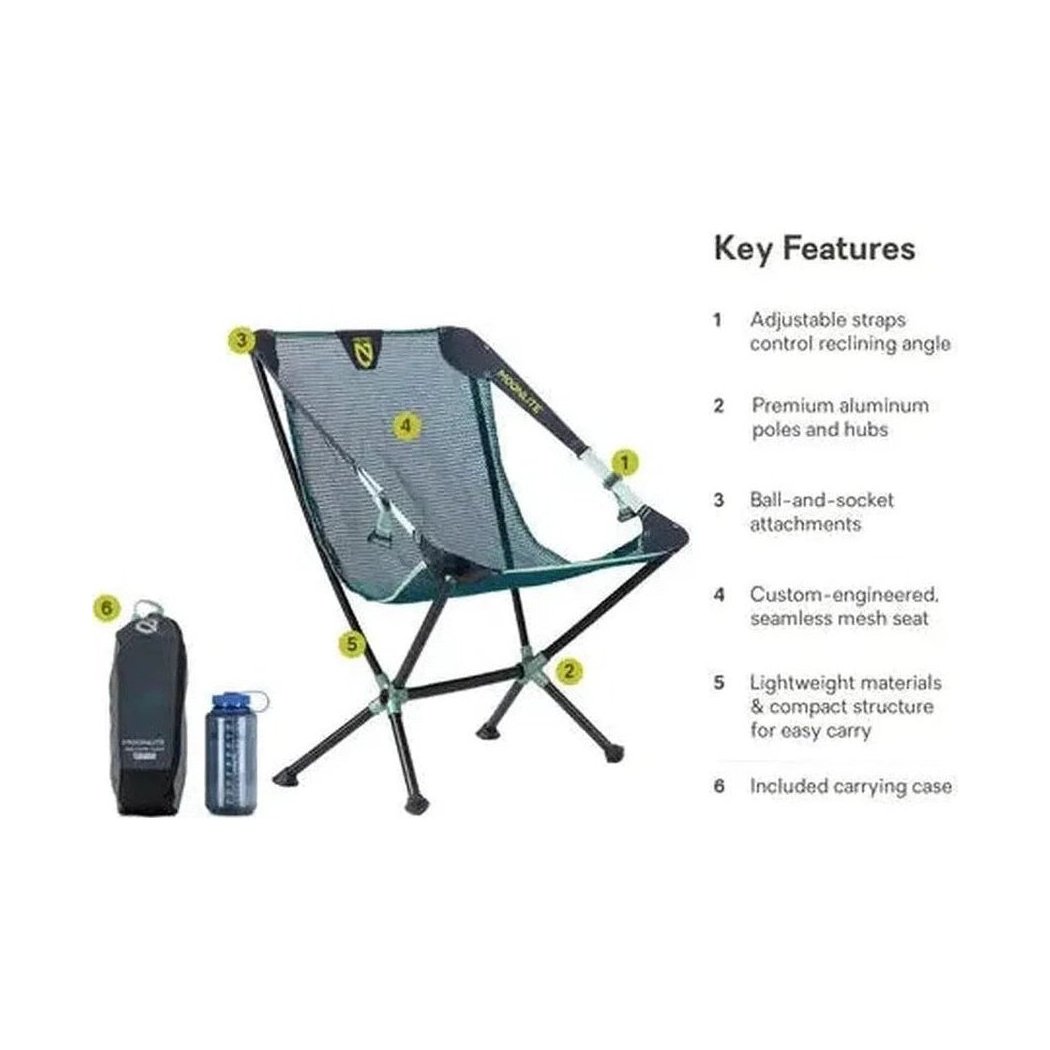 NEMO Moonlite Reclining Chair-Camping - Camp Furniture - Chairs-Appalachian Outfitters