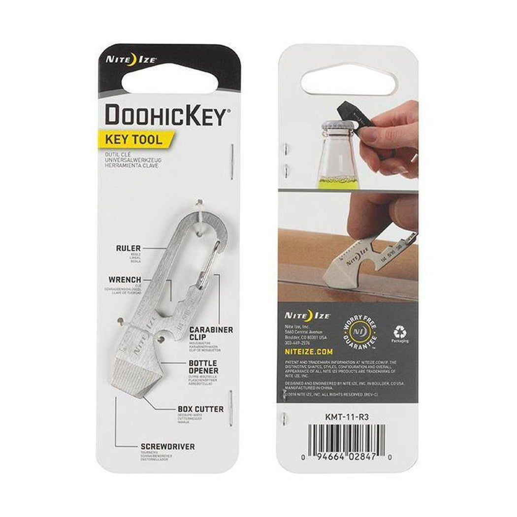 Nite Ize DoohicKey Key Tool-Camping - Accessories-Stainless-Appalachian Outfitters