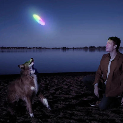 Nite Ize Flashflight Dog Discuit LED Flying Disc - Disc-O-Pets - Safety - Lights-Appalachian Outfitters