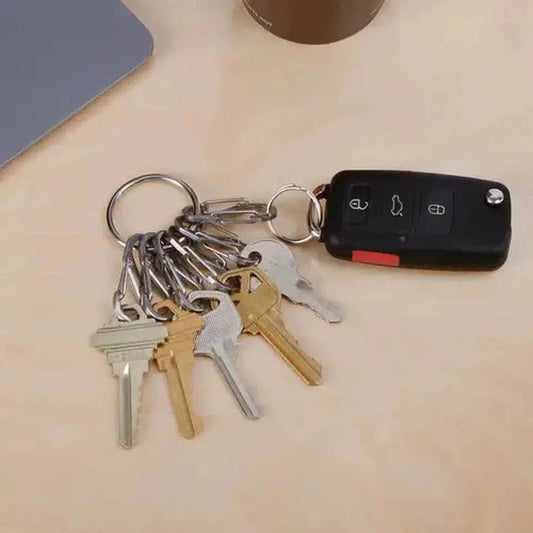Nite Ize KeyRing Locker S-Biner-Camping - Accessories-Appalachian Outfitters